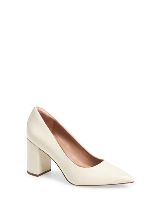 Nordstrom Natural Poppy Pointed Toe Pump