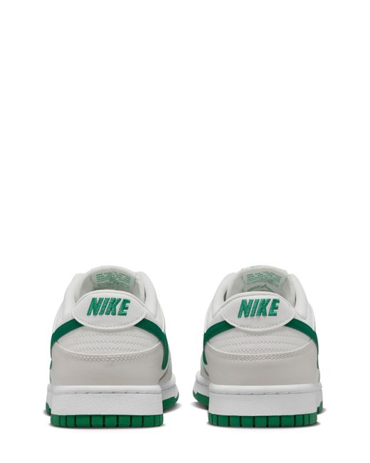 Nike Green Dunk Low Retro Basketball Shoe for men