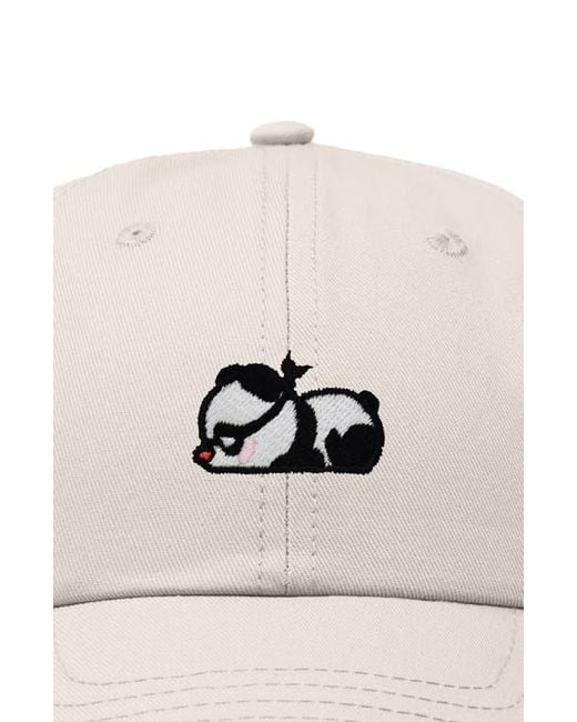 Alix Natural Pandit Panda Dad Cap for men
