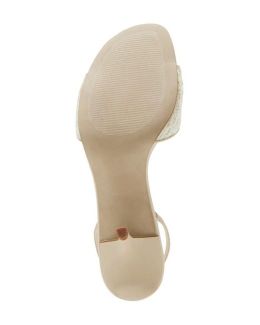 Steve Madden White Henrietta Slingback Sandal