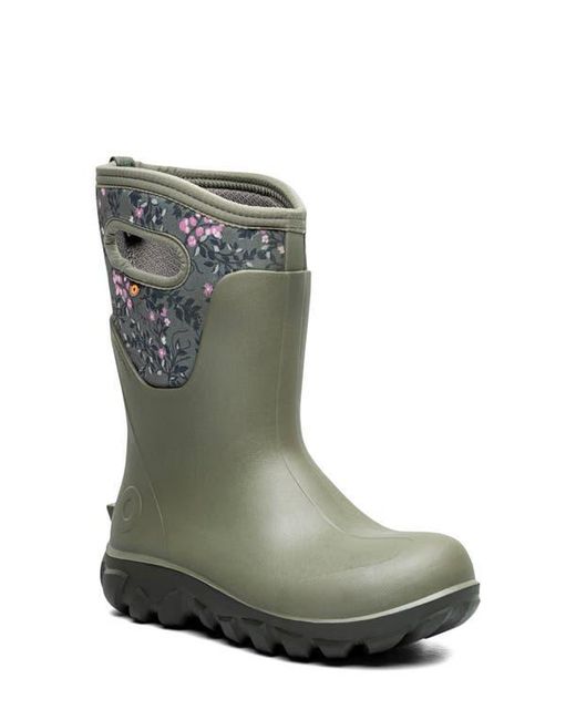 Bogs Green Classic Seamless Tall Rain Boot