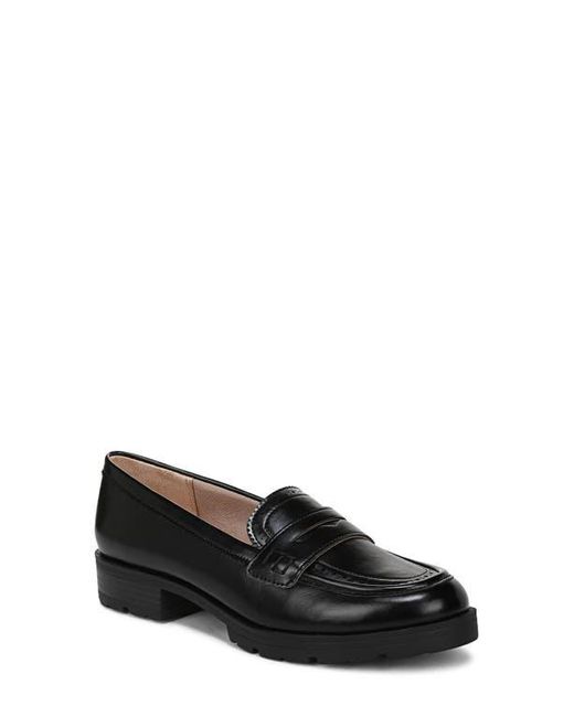 LifeStride Black London 3 Platform Penny Loafer
