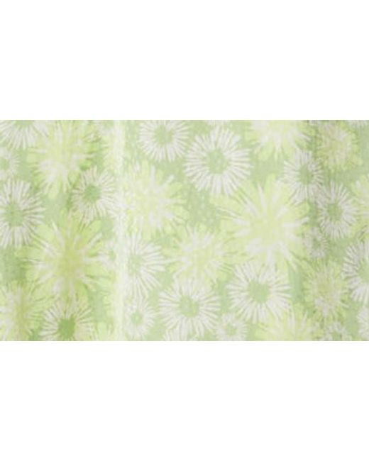 Scotch & Soda Green Wrap Midi Dress
