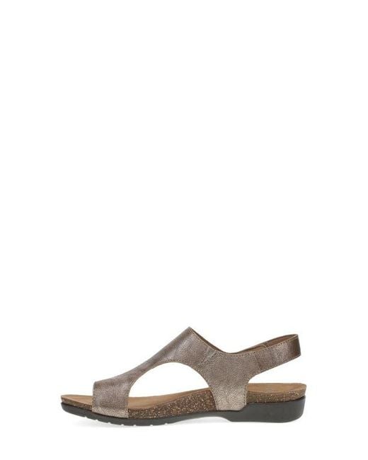 Dansko Brown Reece Sandal