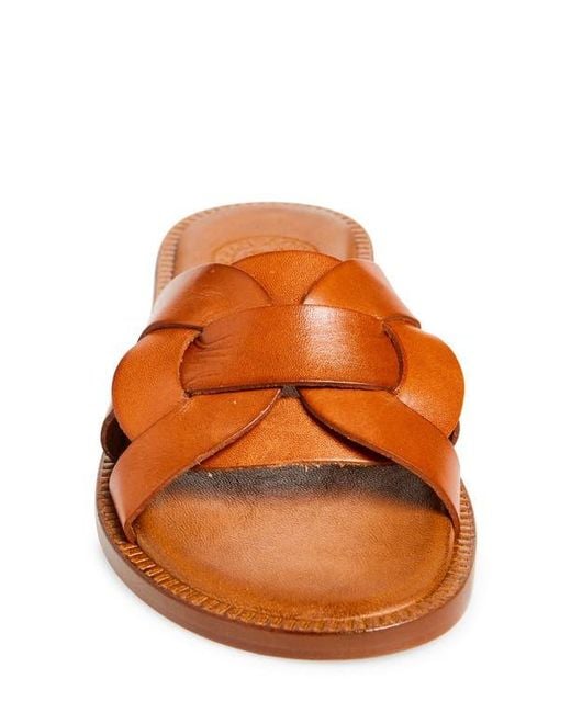 Penelope Chilvers Brown Basque Slide Sandal
