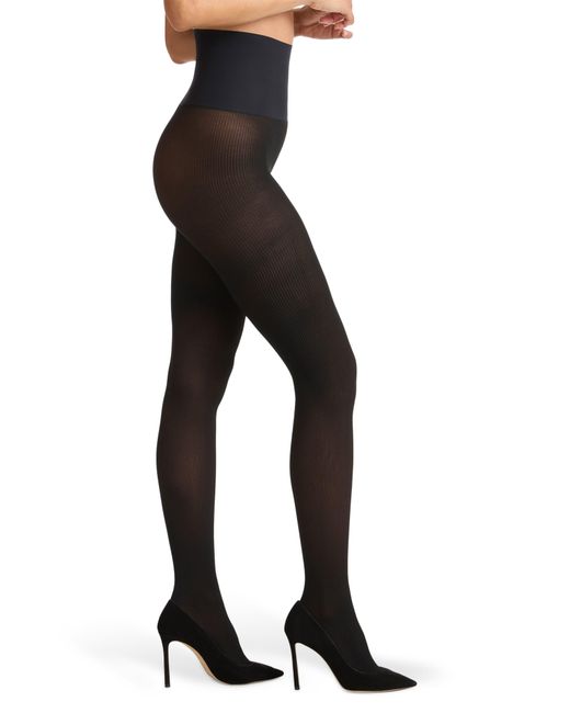 Commando Black Rib Semisheer Tights