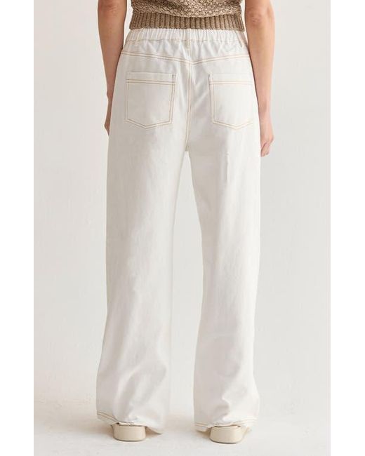Crescent Natural Denim Pants