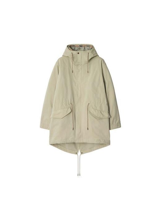 Burberry Natural Detachable Warmer Nylon Blend Parka for men
