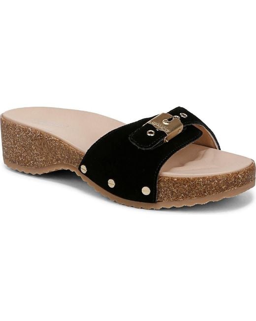 Dr. Scholls Black Originalflex Sandal