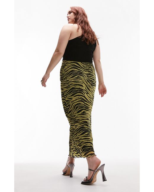 Topshop Topshop Leopard Print High Rise Elastic Waist Mini Skirt - 4 |  Grailed
