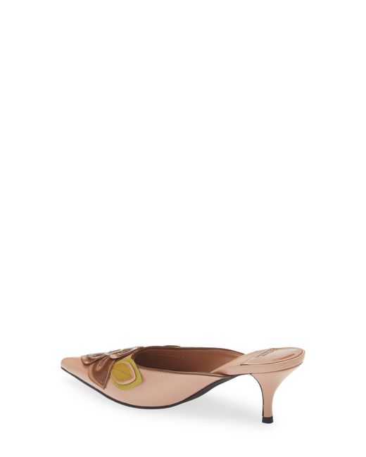 Jeffrey Campbell Brown Franny Pointed Toe Mule