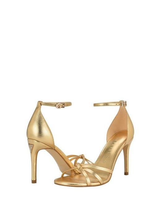 Guess Metallic Spring Ankle Strap Sandal