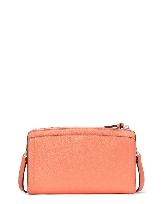 Kate Spade Knott Small Leather Crossbody Bag in Pink Lyst