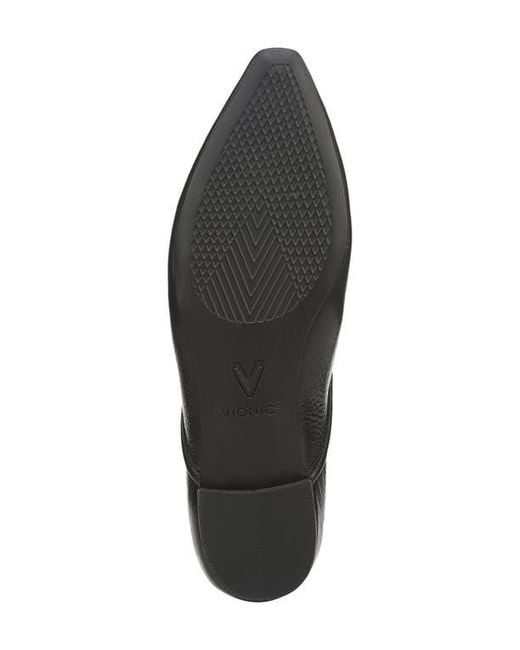 Vionic Black Gracia Flat