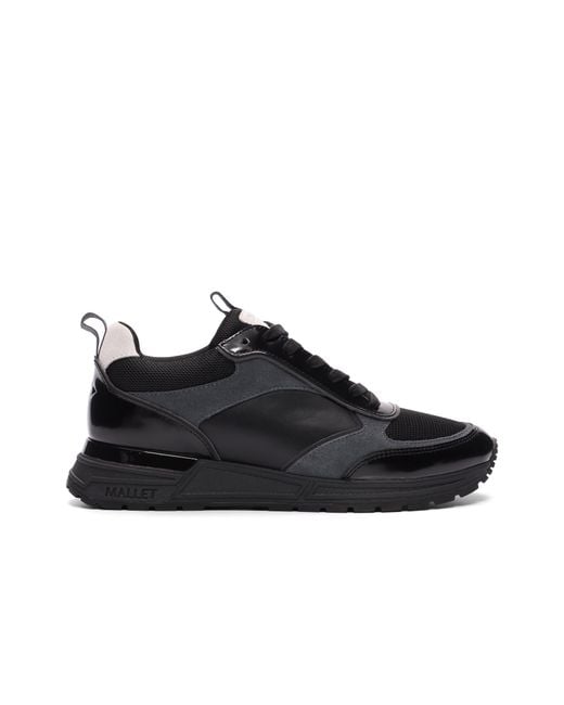 Mallet Black Bethnal Sneakers for men