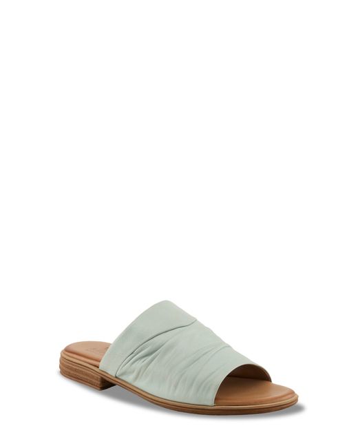 Spring Step Green Jaleel Slide Sandal