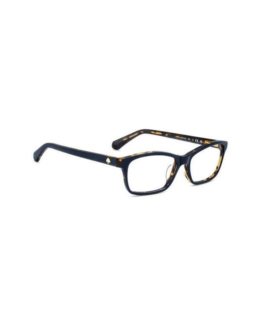 Kate Spade Blue Catrina 51Mm Rectangular Optical Glasses