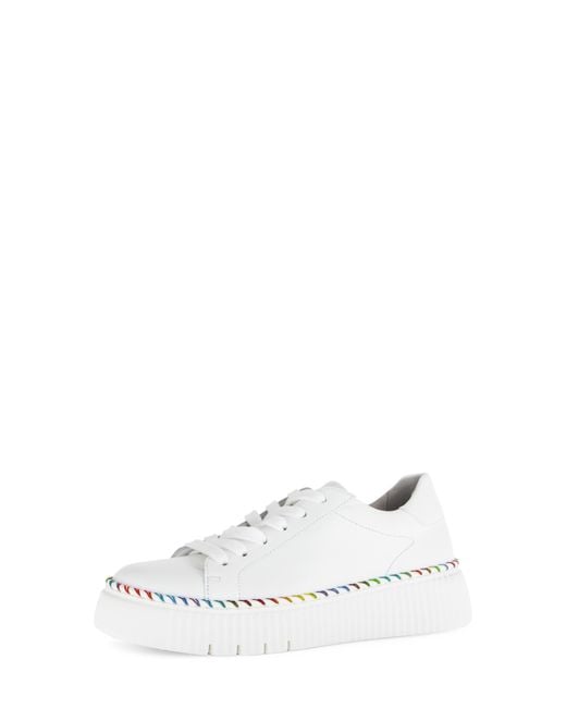 Gabor White 83.240 Platform Sneaker