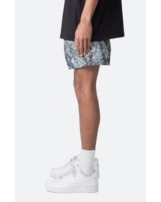 MNML Black Ripstop Shorts for men