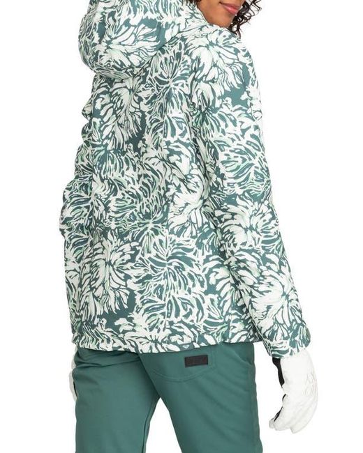 Roxy Green Jetty Waterproof Snow Jacket