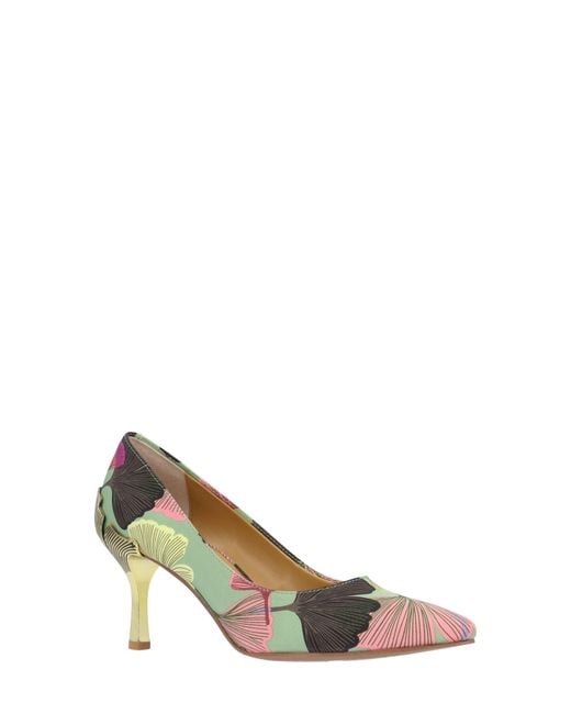 J. Reneé Metallic Tacy Pointed Toe Pump