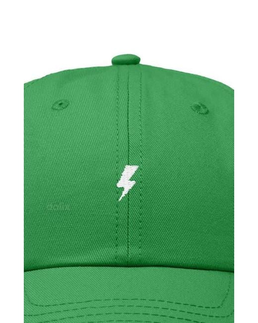 Alix Green Lil Bolt Dad Cap for men