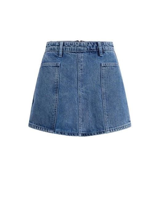 Hudson Blue Patch Pocket Skort