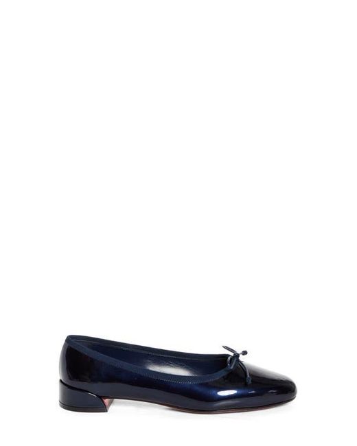 Christian Louboutin Blue Sweetie Jane Bow Ballet Flat