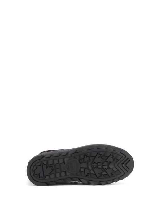 Pajar Black Galaxy Mini Waterproof Platform Ankle Bootie