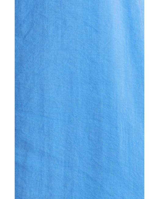 Nation Ltd Blue Kimora V-neck Midi Dress