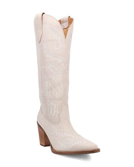 Dingo White Evita Western Boot
