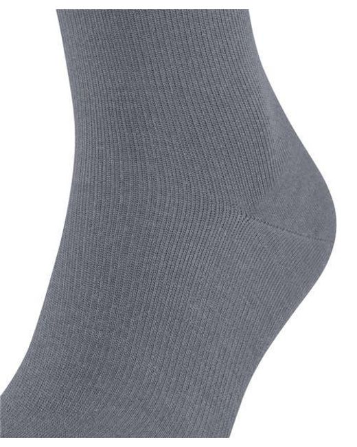 Falke Gray Energizing Wool Compression Knee High Socks for men