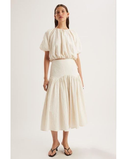 Merlette White Maree Skirt