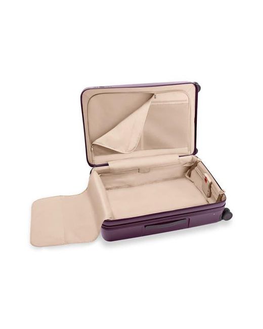 Briggs & Riley Purple Large Sympatico Expandable 30-Inch Spinner Packing Case