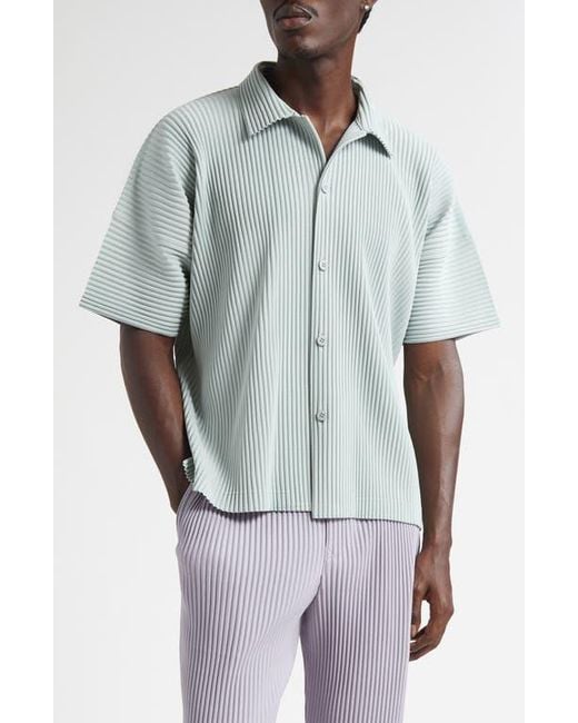 Homme Plissé Issey Miyake Monthly Colors July Pleated Short Sleeve