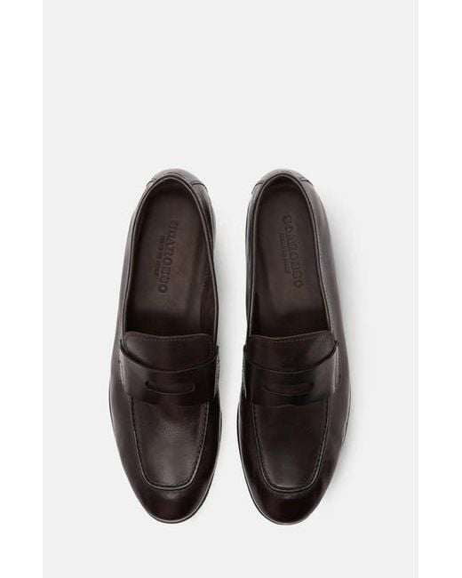 Scarosso Black Gregory Loafers for men