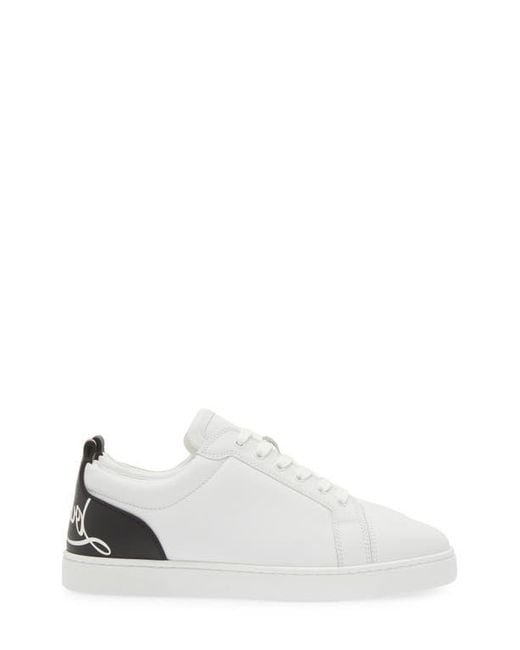 Christian Louboutin White Fun Louis Sneaker for men