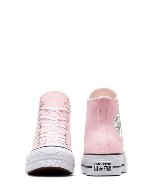 Converse Pink Chuck Taylor All Star Lift High Top Sneaker