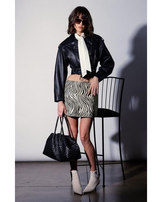 Walter Baker Black Alexi Leather Jacket