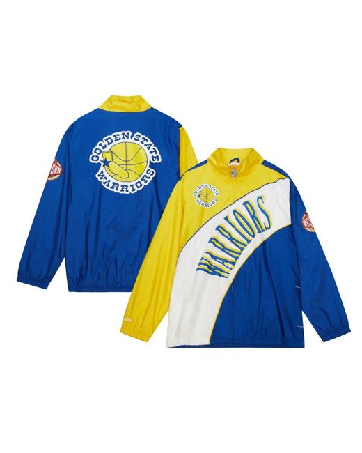  Mitchell & Ness Golden State Warriors Half Zip Anorak