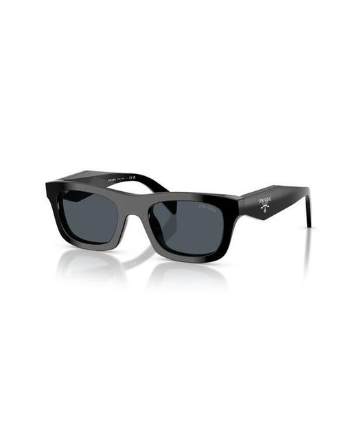 Prada Black 50Mm Pillow Sunglasses