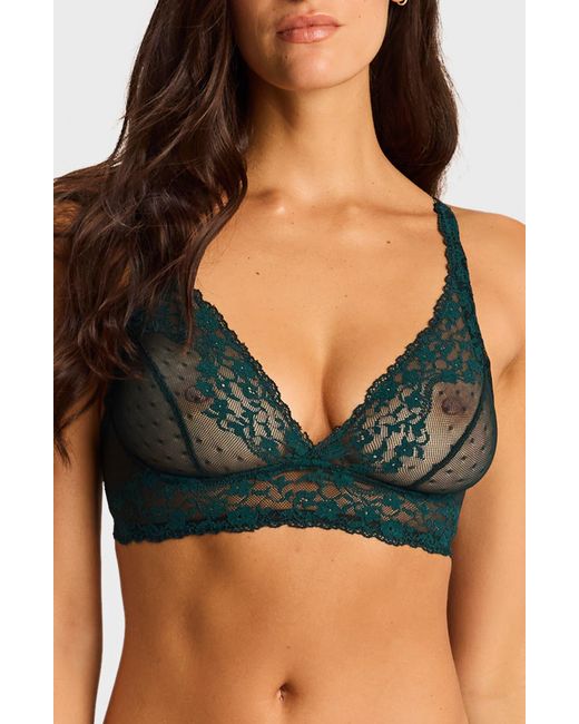 Commando Multicolor Double Take Lace Bralette