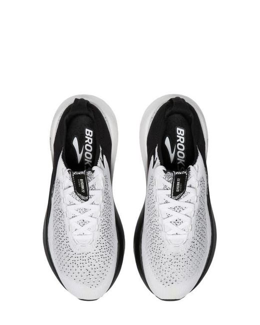 Brooks White Glycerin Stealthfit 22 Running Shoe