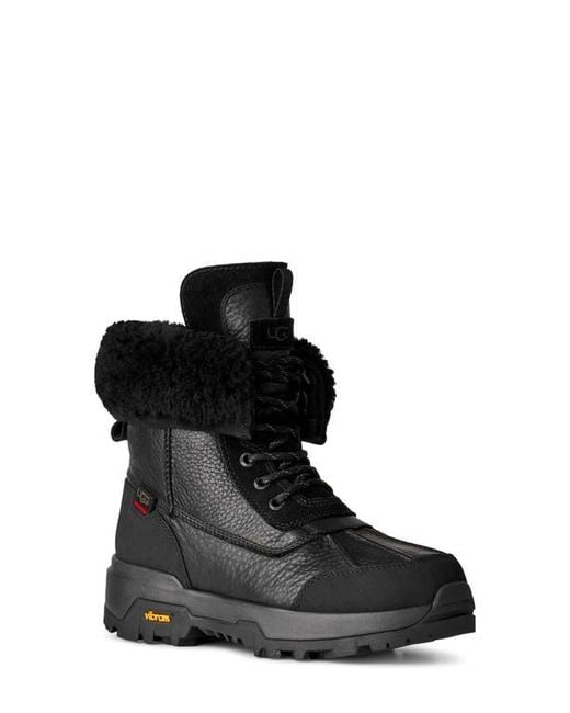 Ugg Black Adirondack Xxv Waterproof Boot