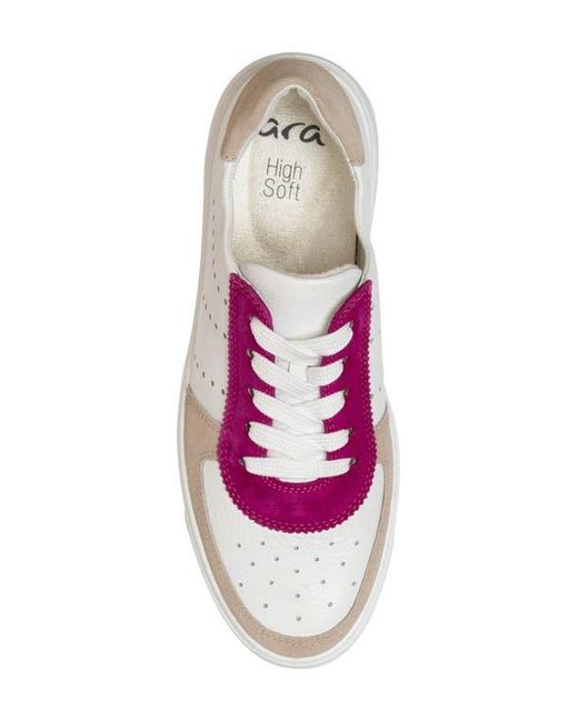Ara Pink Calgary Platform Sneaker