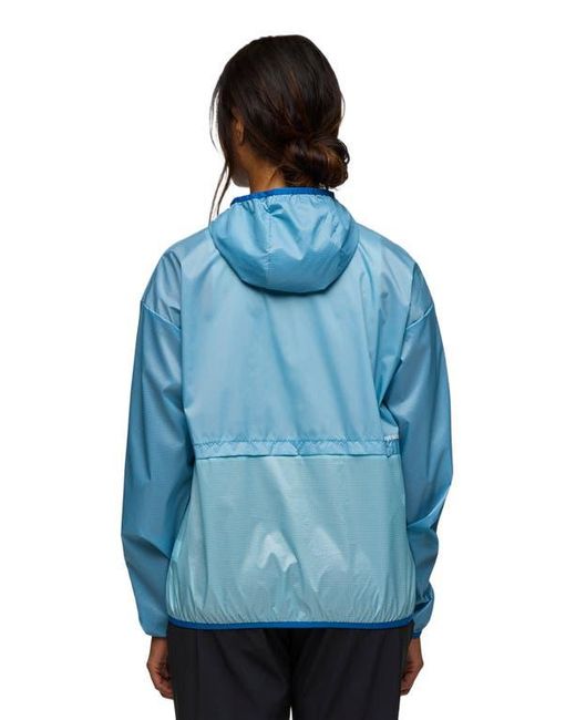 COTOPAXI Blue Teca Half-Zip Windbreaker