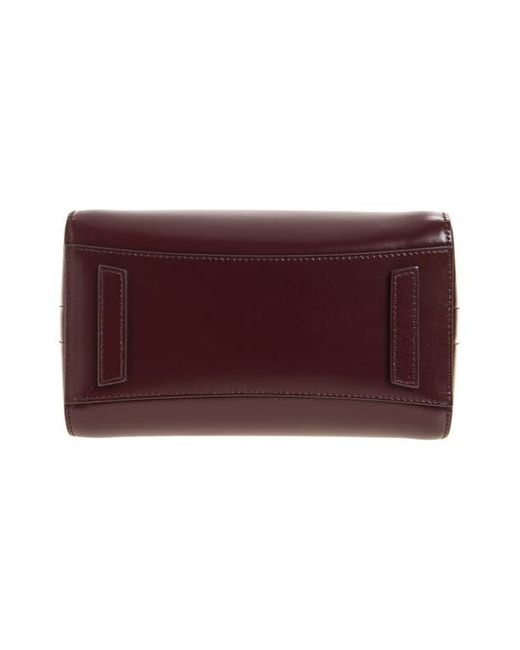 Givenchy Purple Mini Antigona Leather Satchel