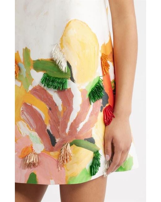 Acler Multicolor Java Floral Print Minidress