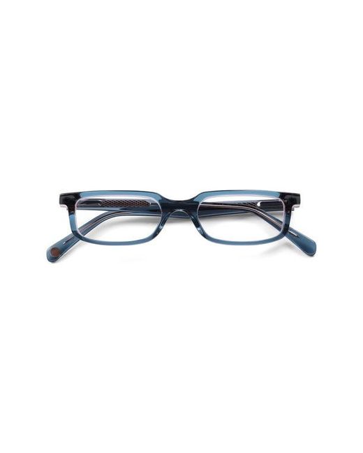 Eyebobs Blue Card Carrier 48Mm Rectangular Sunglasses
