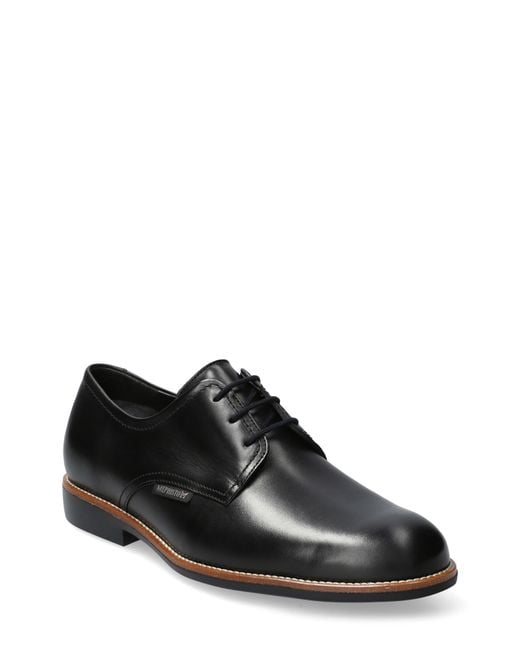 Mephisto Black Fedrick Derby for men